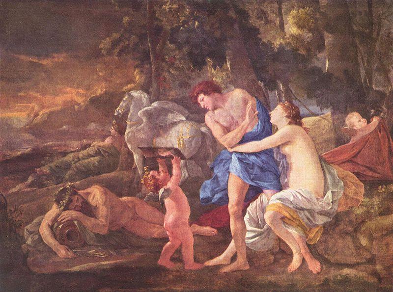 Nicolas Poussin Cephalus und Aurora oil painting picture